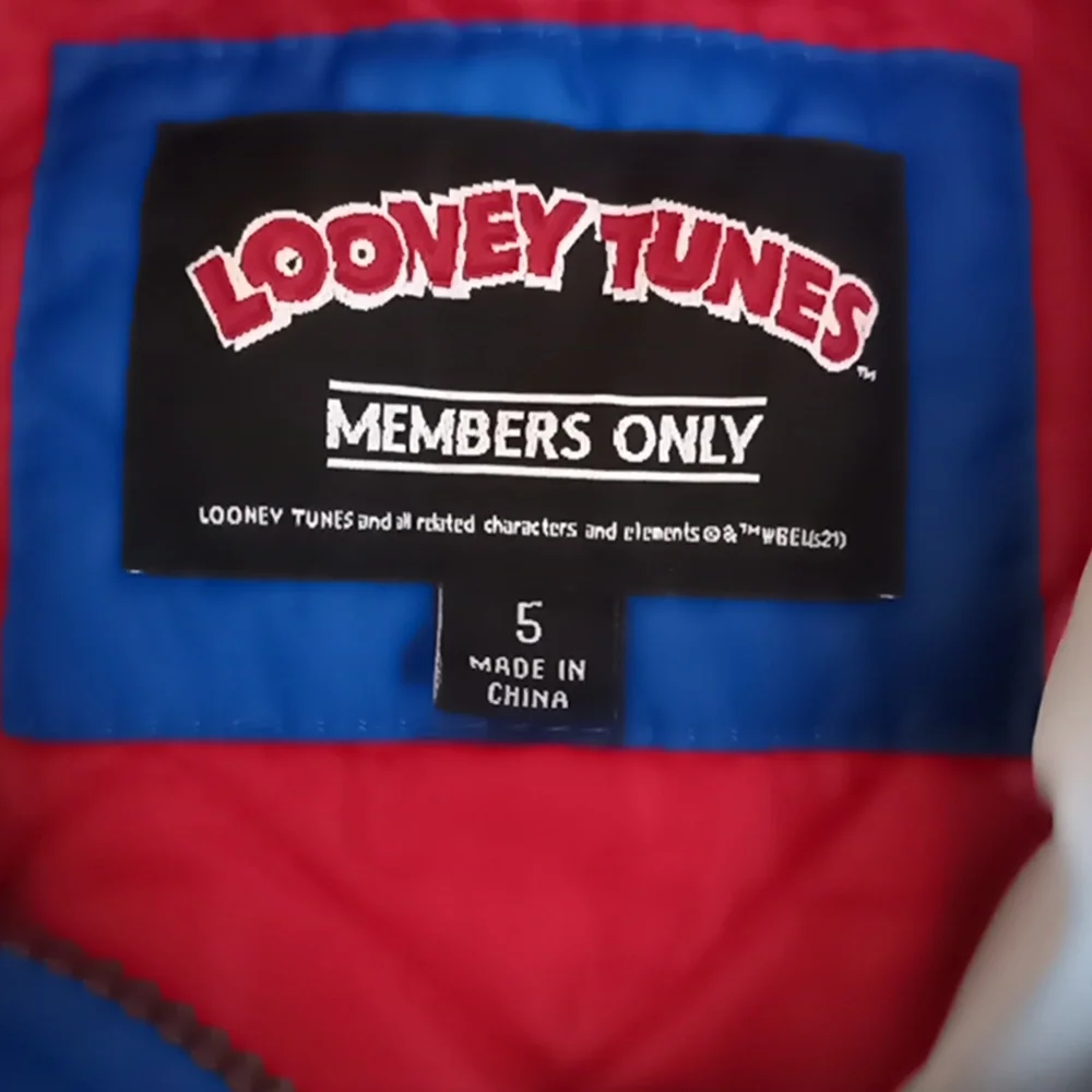 Members Only Kids Girls Boys Space Jam Bugs Bunny A New Legacy Jacket Co…